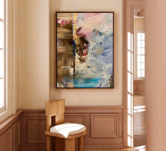 The Voice Of The Canvas | Print på lærred