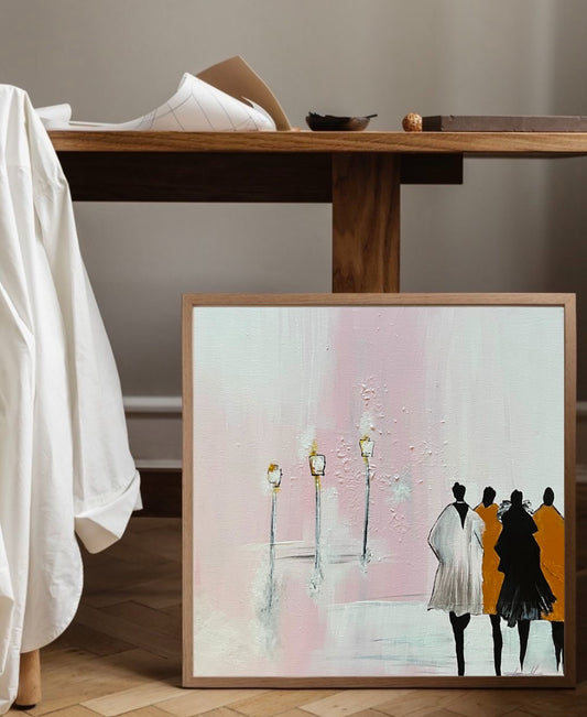 The Big Art Is Our Life | Print på lærred