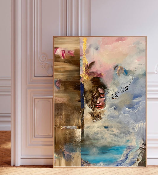 The Voice Of The Canvas | Originalt maleri