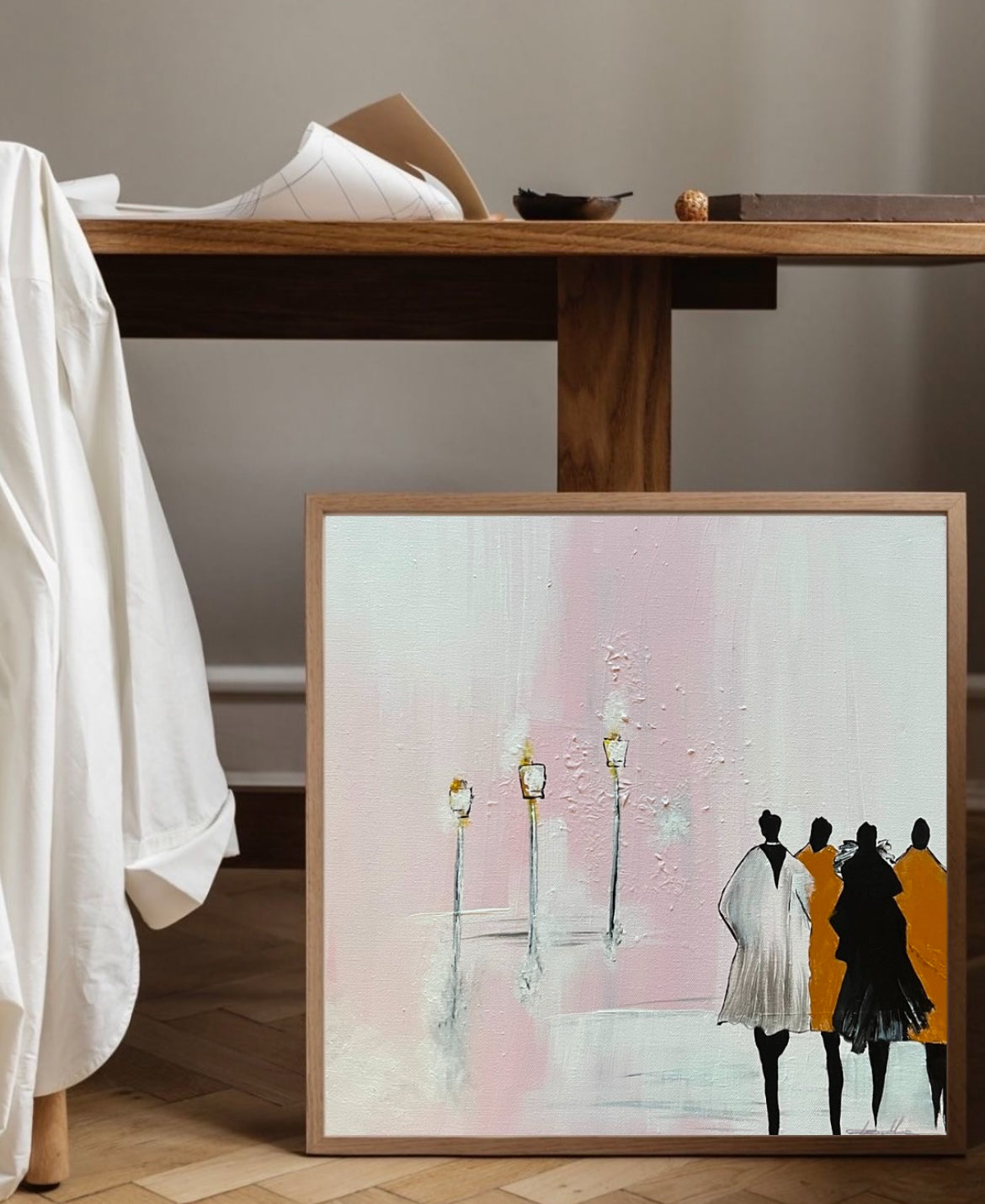 The Big Art Is Our Life | Print på lærred