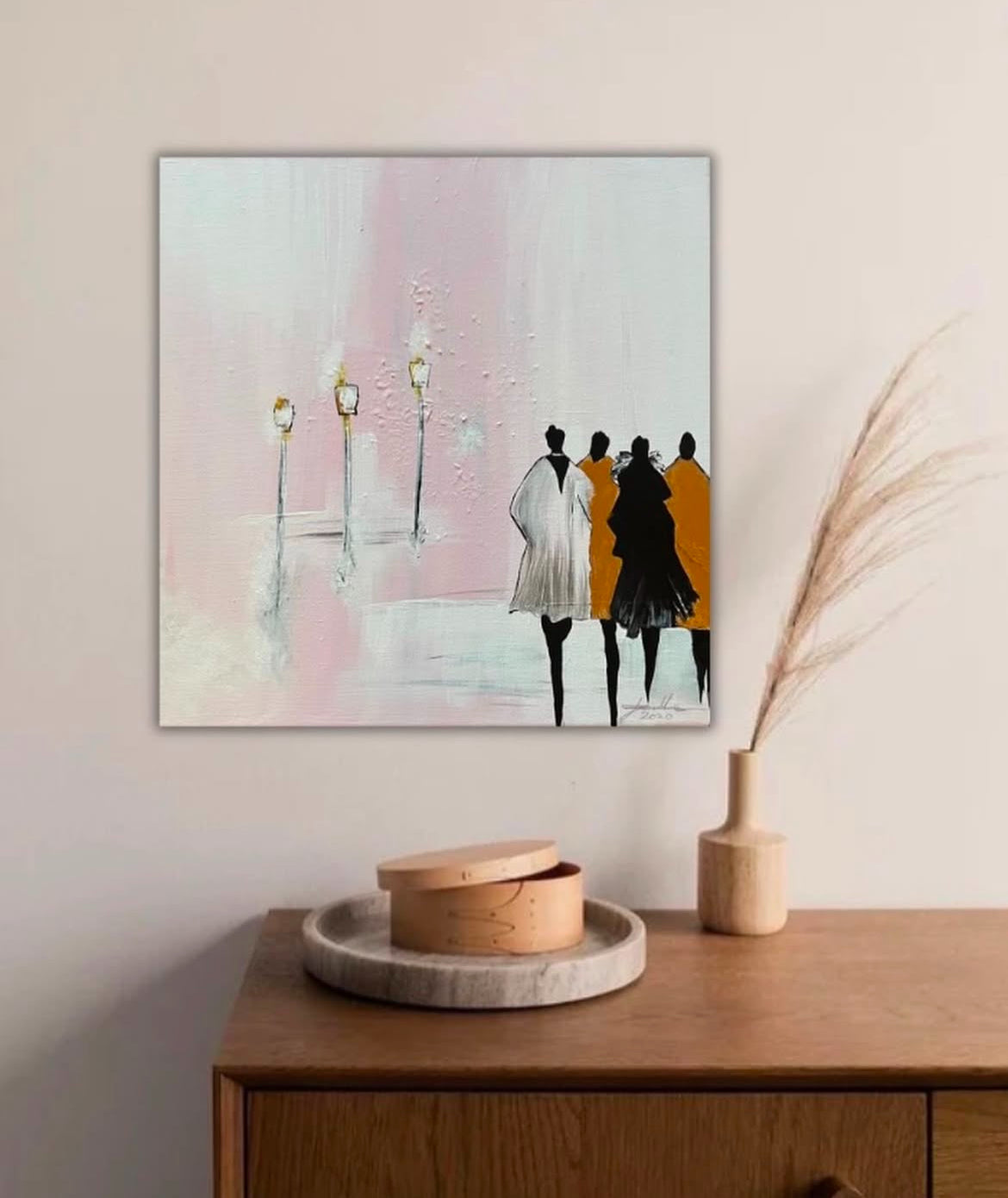 The Big Art Is Our Life | Print på lærred