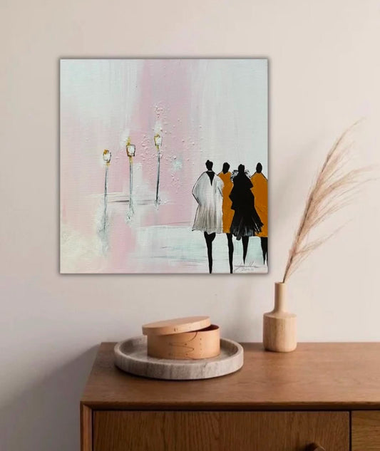 The Big Art Is Our Life | Print på lærred