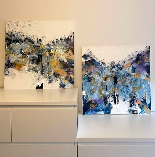 Escape The Ordinary | Sæt af 2 stk. | Originale malerier